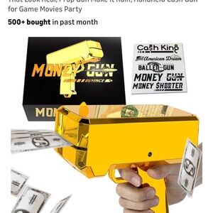 Gold Money Gun by